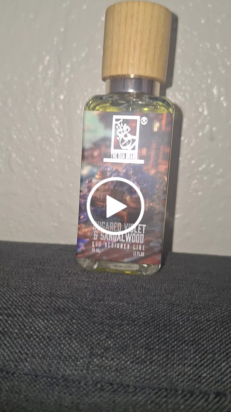 Customer video review of Sugared Violet & Sandalwood