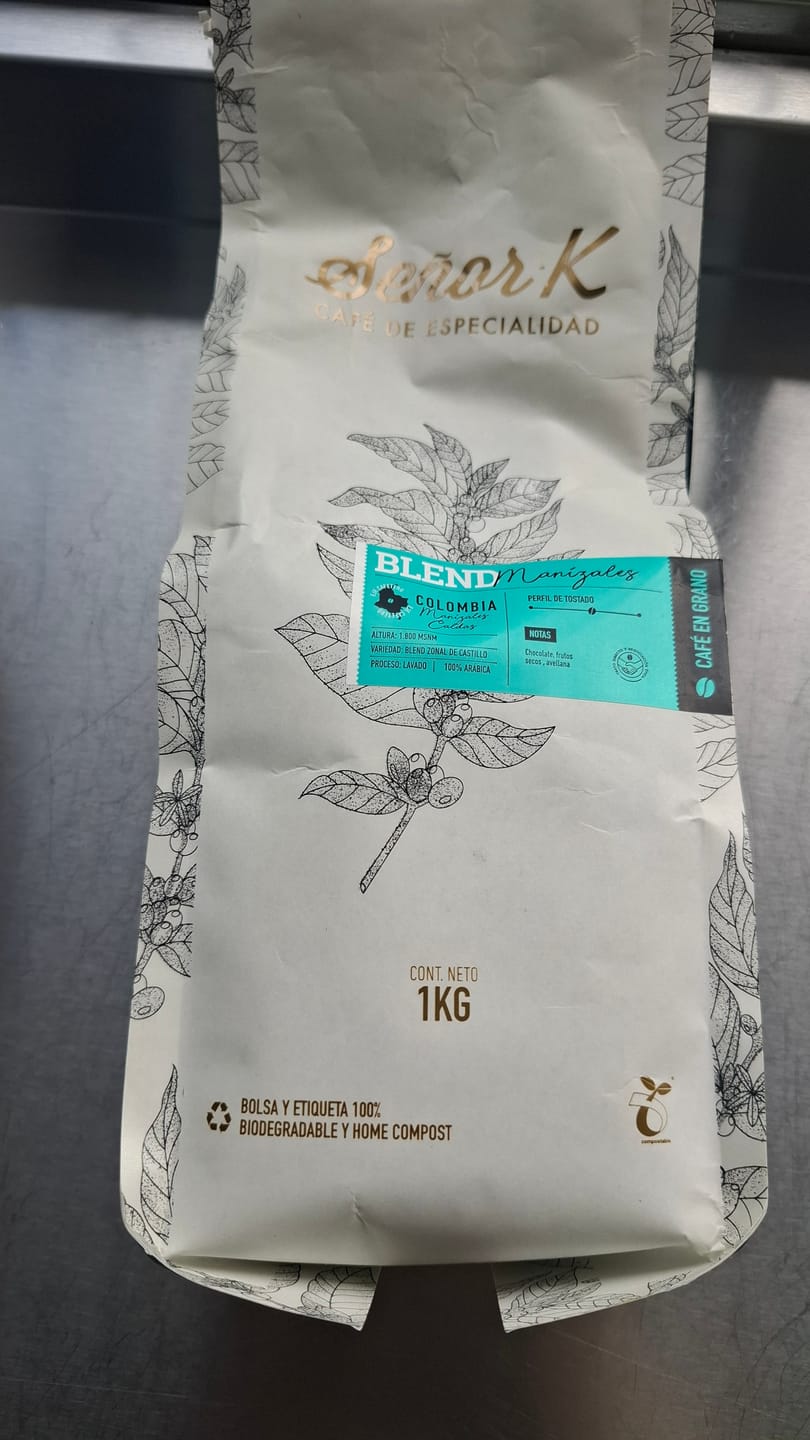 Customer photo review of Colombia | Blend Manizales Bolsa 1KG |GRANO ENTERO