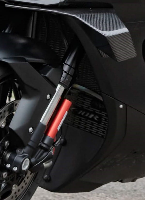 Customer photo review of Kawasaki ZX10-R 2021-26 Radiator & Oil Guard Set