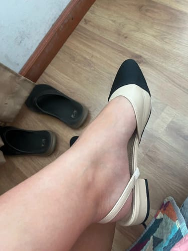 Customer photo review of Maya Comfort Flat Sandals