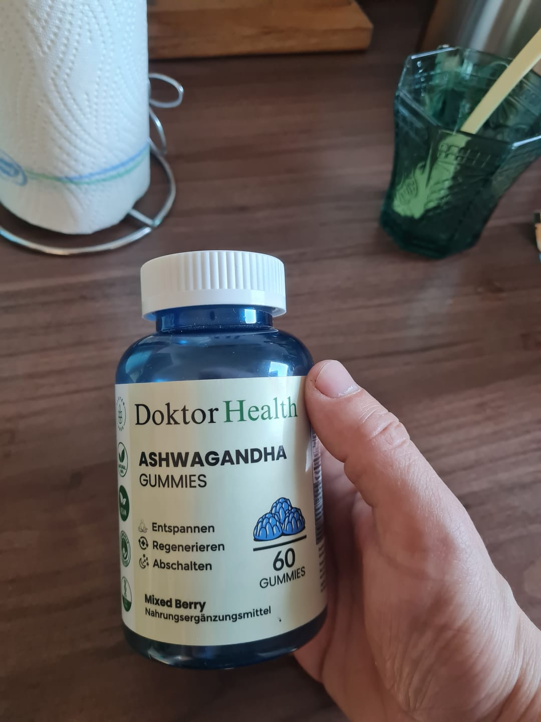 Customer photo review of Ashwagandha Gummies