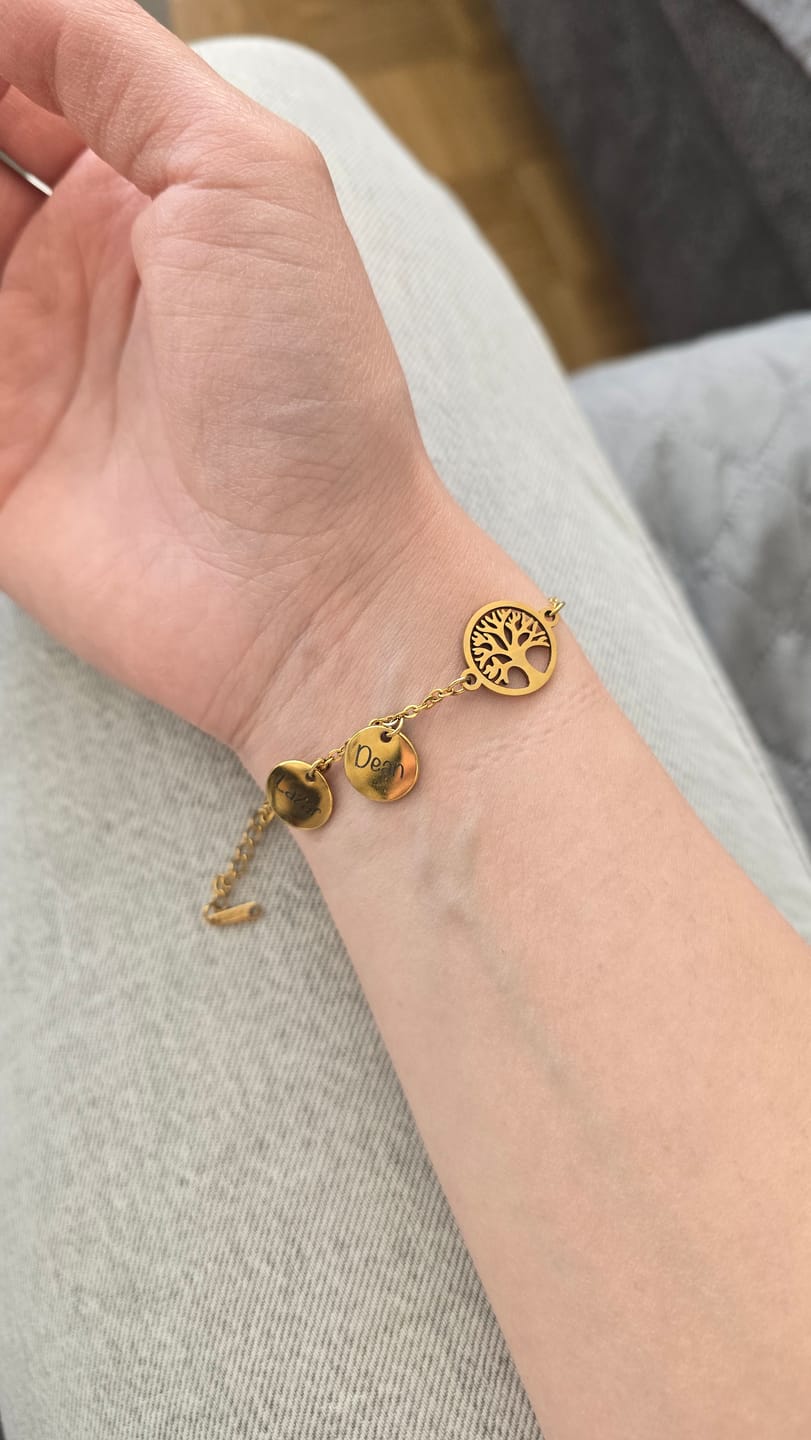 Customer photo review of Bracelet: Tree of Life