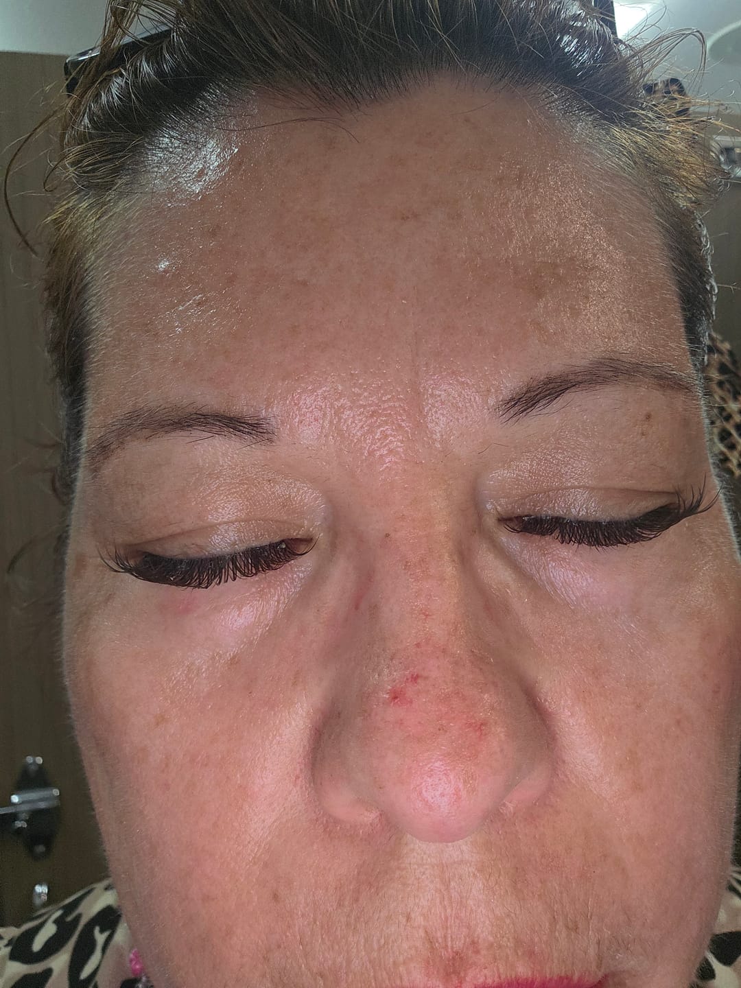 Customer photo review of LuxeBold - Brown