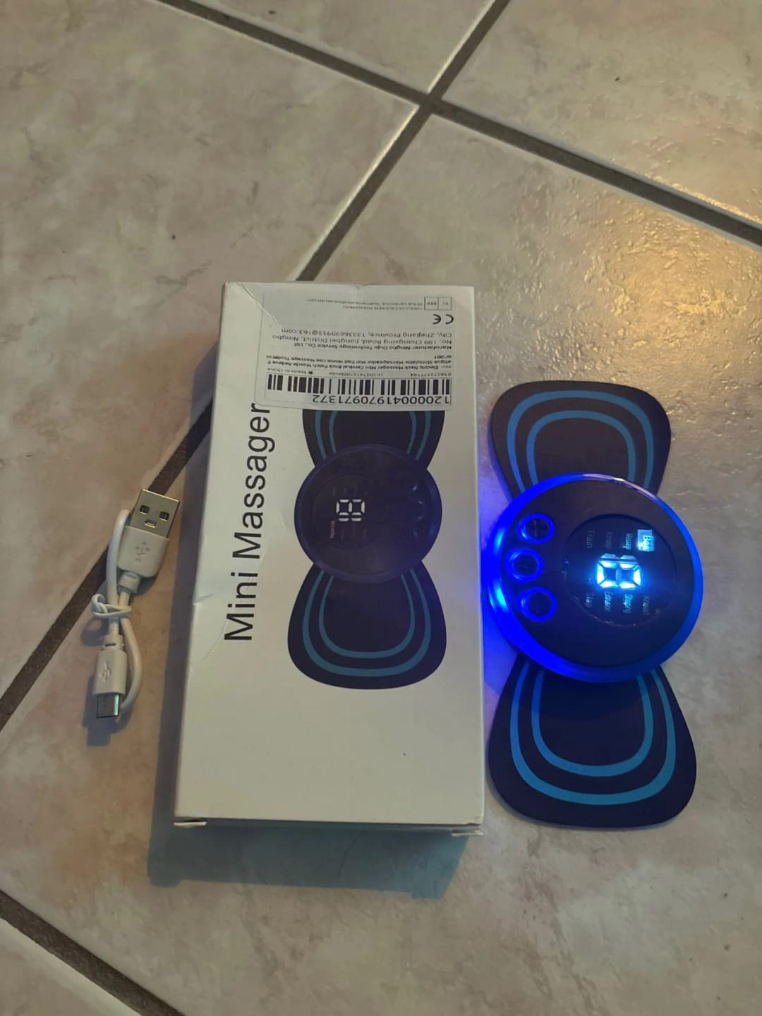 Customer photo review of Pulse Therapy Neck and Shoulder Device