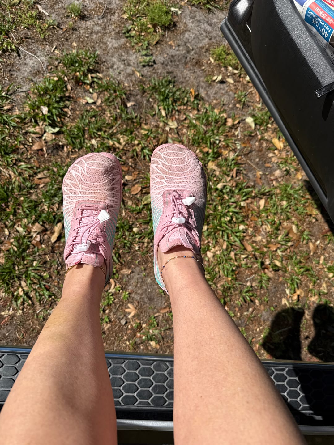 Customer photo review of Bronoir™ Skin Pro with Copper - Grounding Allround Barefoot Shoes