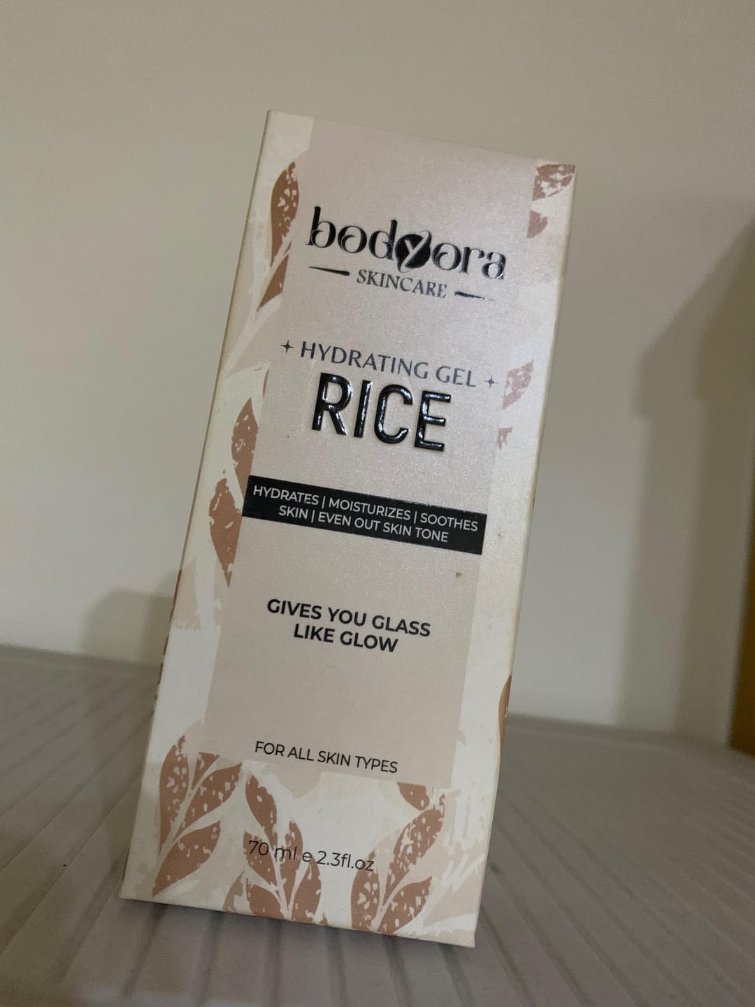 Customer photo review of Rice Hydrating Gel