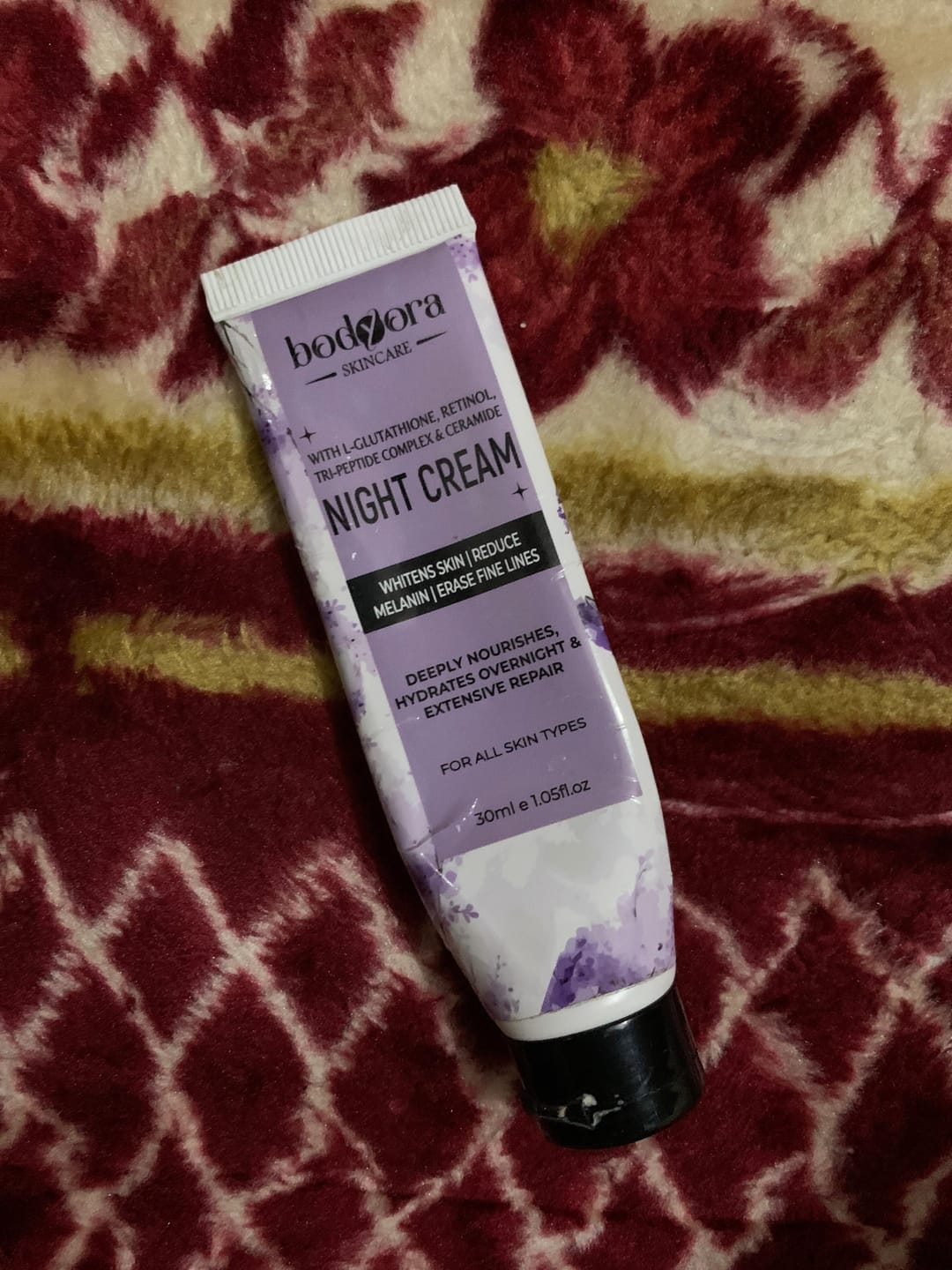 Customer photo review of Night Cream