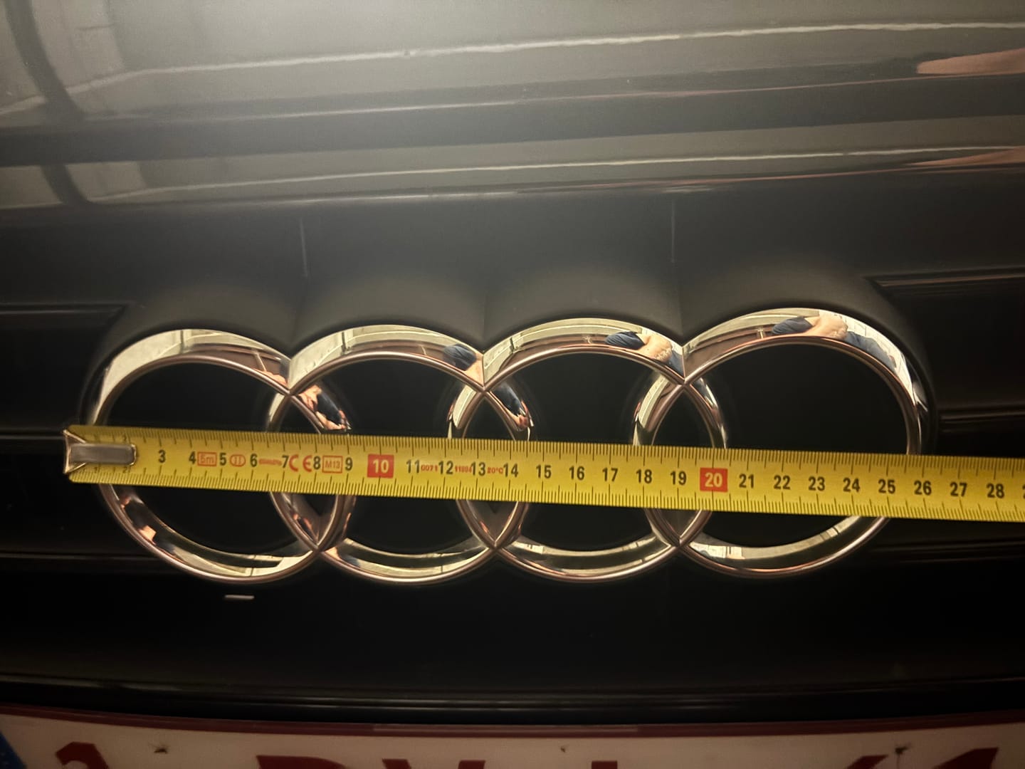 Customer photo review of Logo / Badge Audi Noir Avant / Arrière