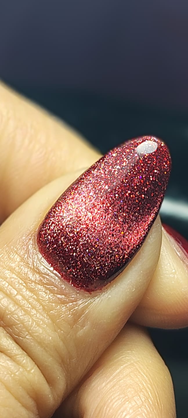 Customer photo review of NAIL PRO Esmalte Ojo de Gato Moonlight 33