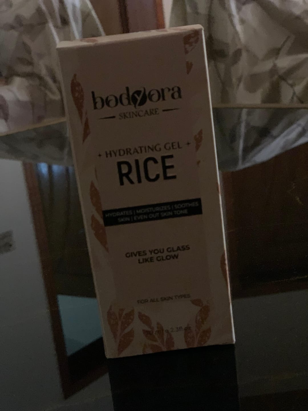 Customer photo review of Rice Hydrating Gel