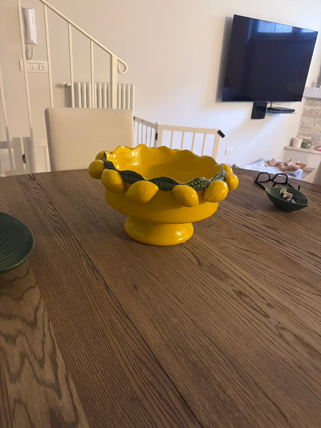 Customer photo review of Alzata in Ceramica con Limoni Decorativi (37x29cm)