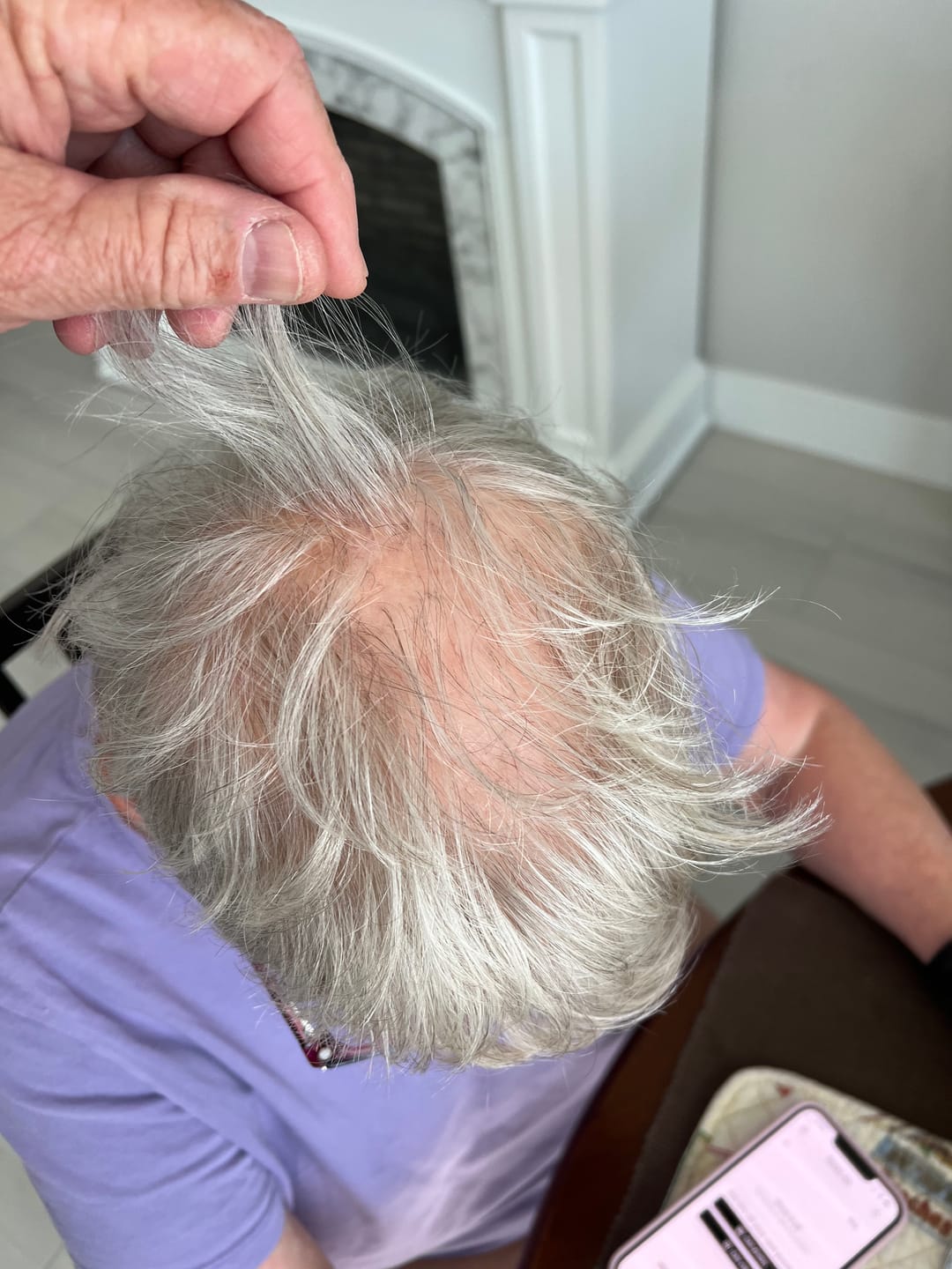 Customer photo review of Gashee Botanical Hair Serum - Rapunzel