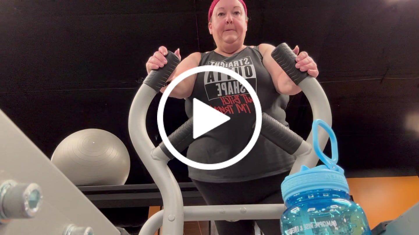 Customer video review of Straight Out Of Shape Rocker Tank