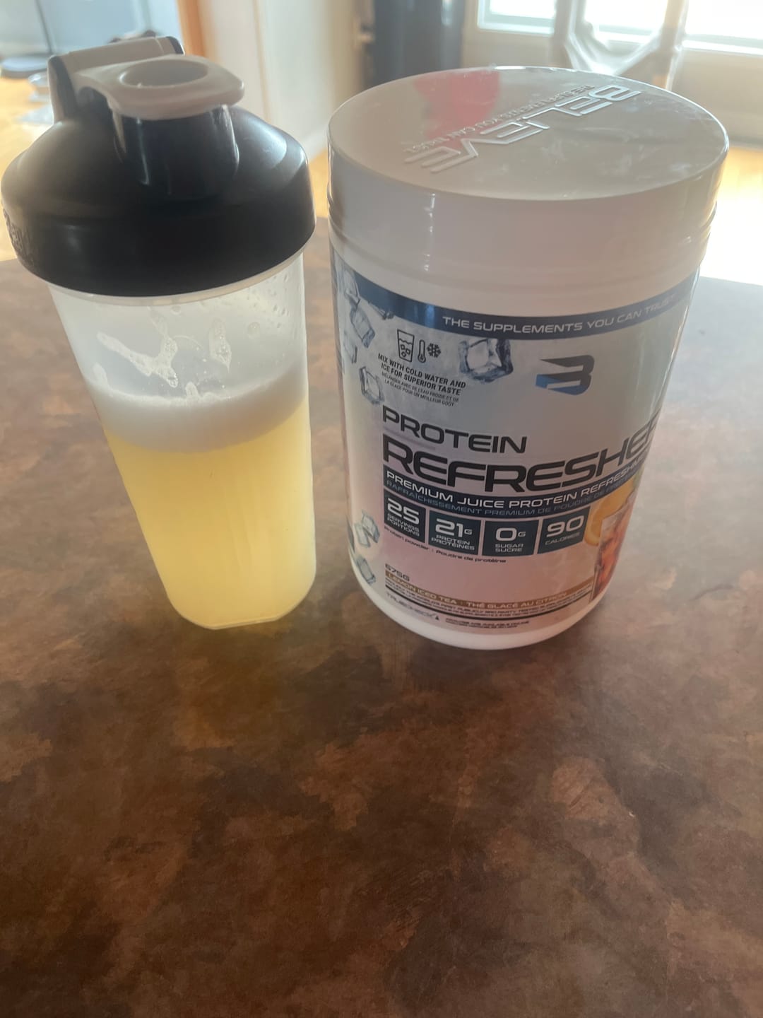Customer photo review of Protein Refresher