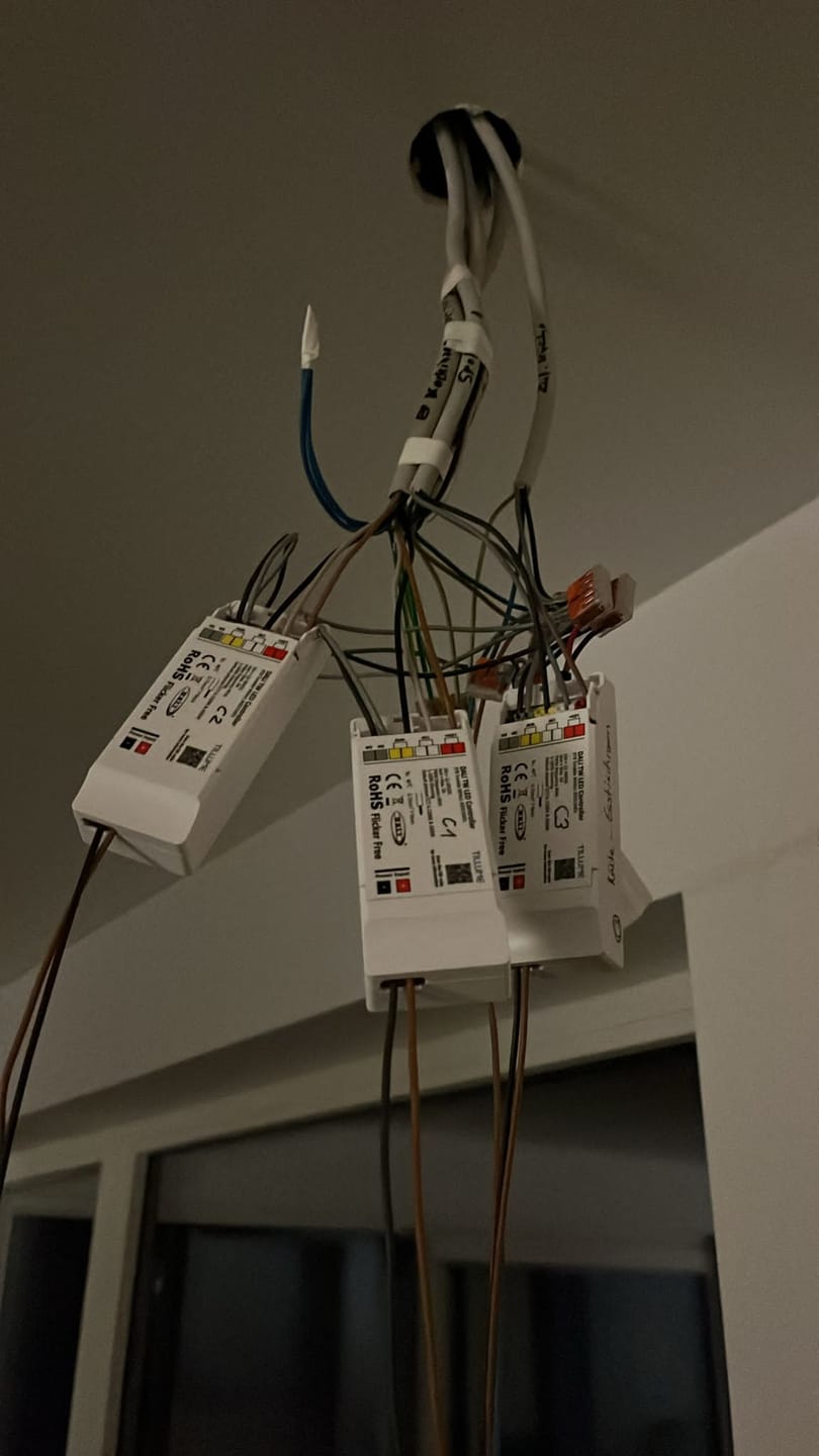 Customer photo review of DALI LED Dimmer | 24VDC 5A DT8 Tunable White CCT