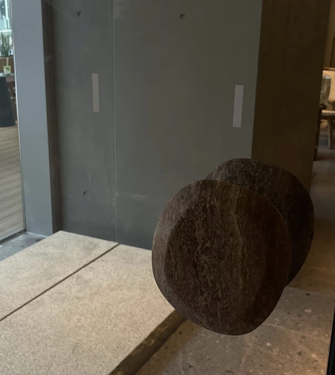 Customer photo review of Meteorite-Shaped Door Handles