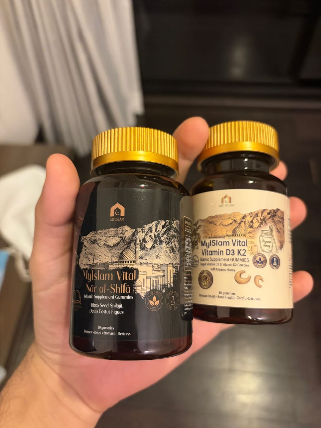 Customer photo review of 2in1 Set: All-In-One & Vitamin D3, K2 Gummies