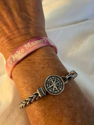 Customer photo review of Compass Urn Bracelet