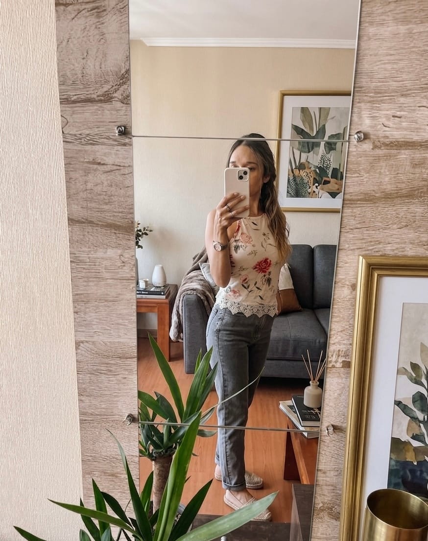 Customer photo review of Pantalón Andorra Gray R