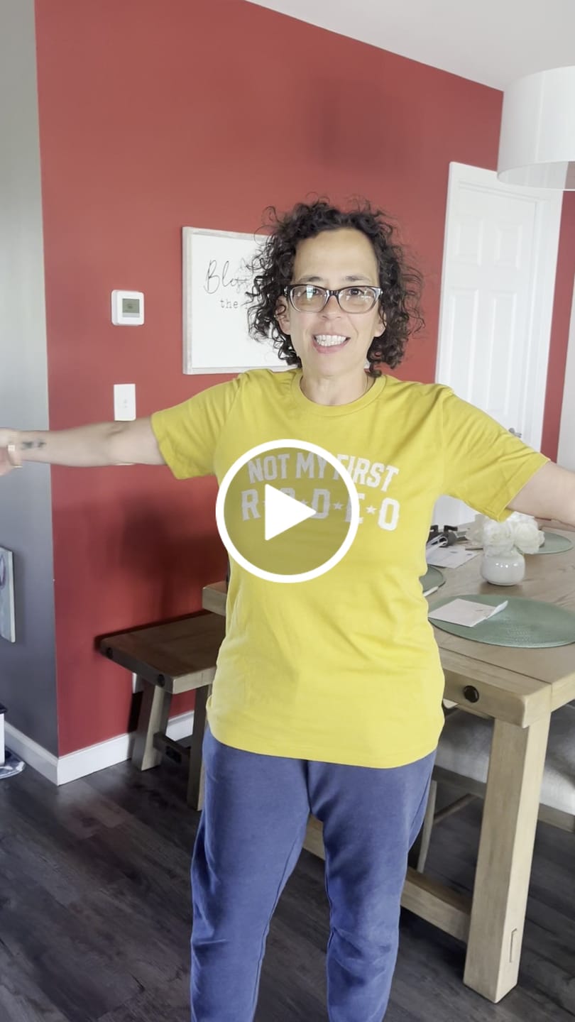 Customer video review of Not My First Rodeo Tee