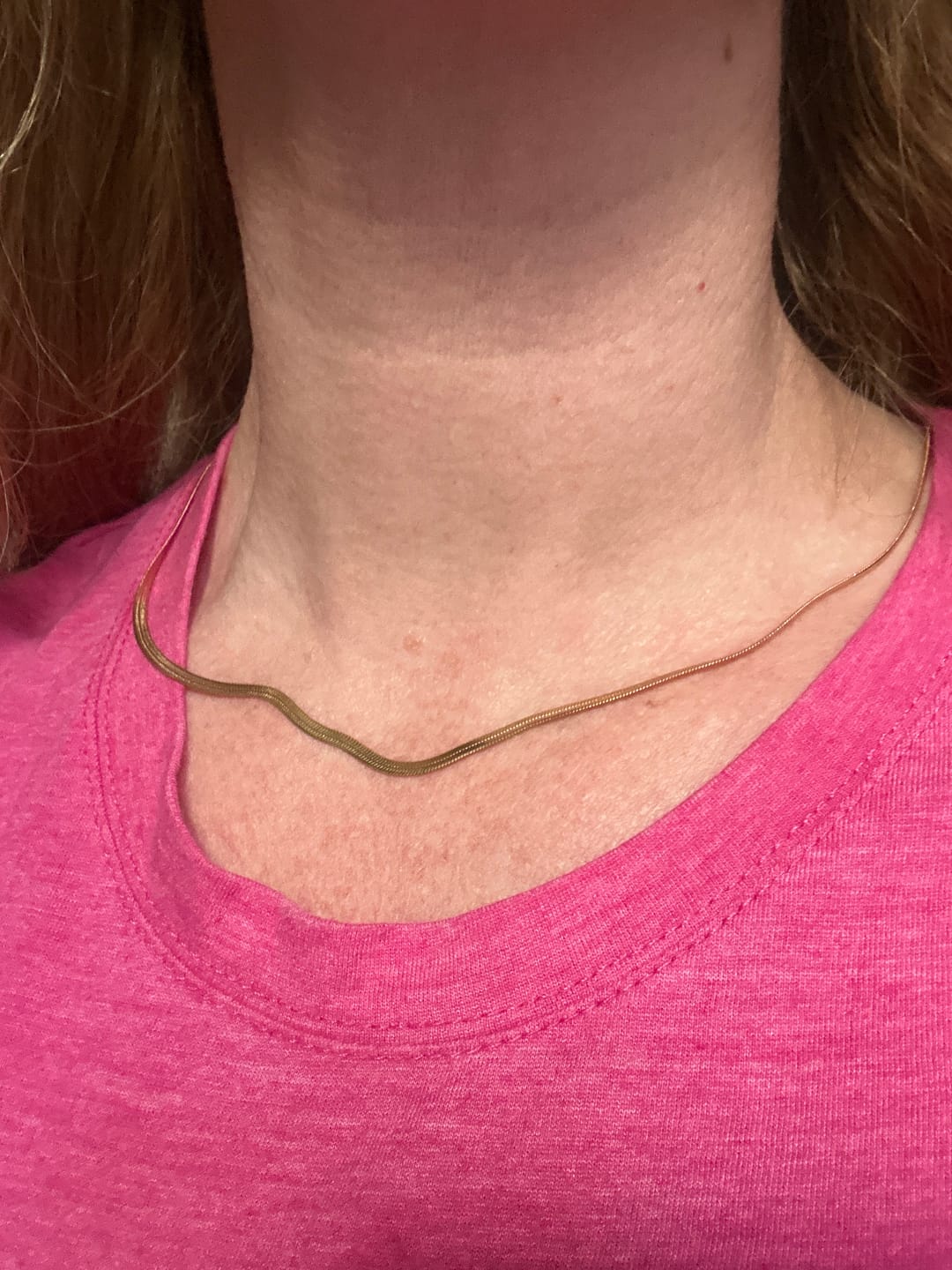 Customer photo review of Chelsea Herringbone Necklace (Bundle)