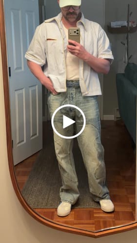 Customer video review of Lasso Shirt-  BLUE STRIPE