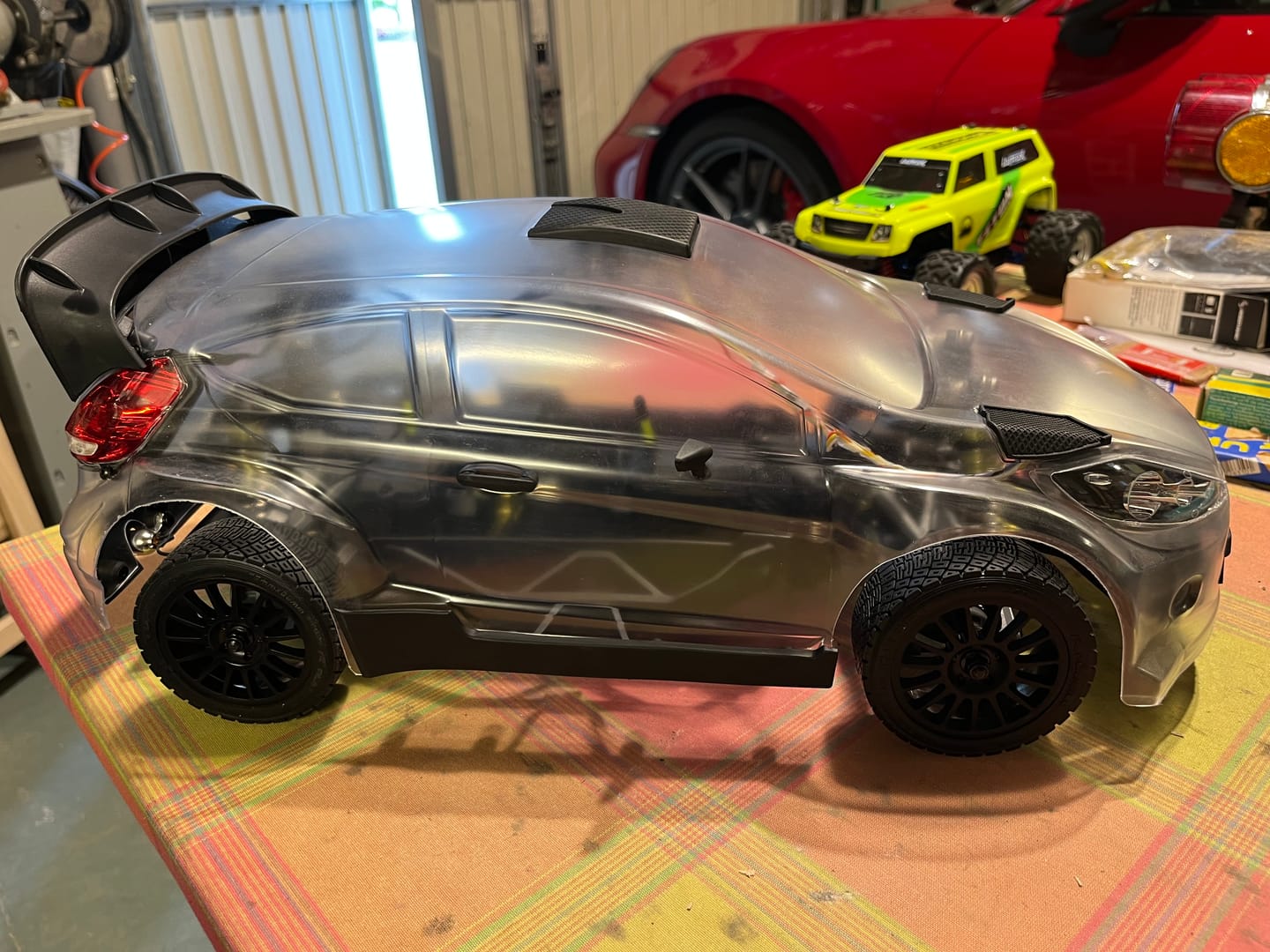 Customer photo review of Rlaarlo 1/10 Carbon Fiber RC Rally Car XTS-F10 Roller(Without Electric Parts)