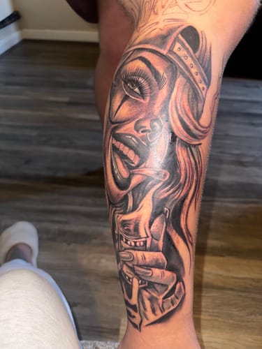 Customer photo review of TattooNumbx Numbing Cream