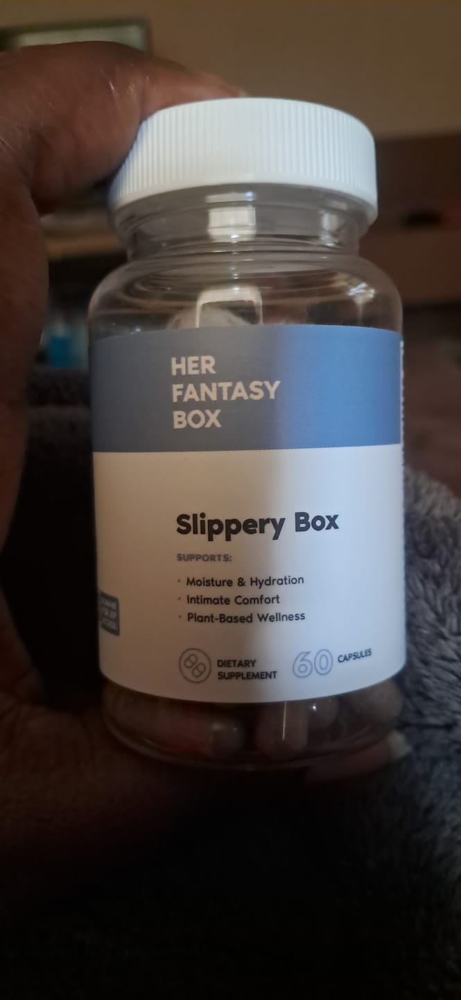 Customer photo review of Slippery Box - Extra Moisture Support Capsules