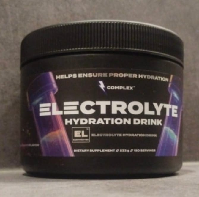 Customer photo review of Electrolyte Hydration Drink