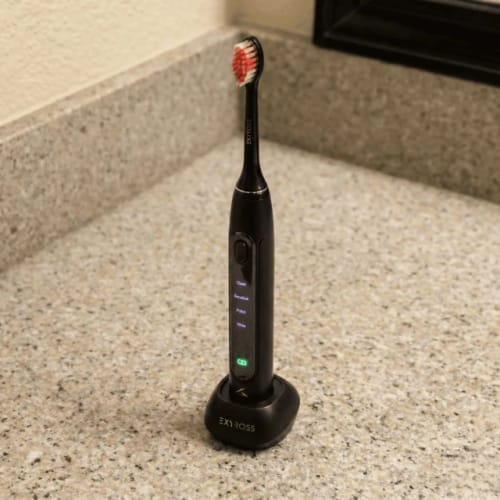 Customer photo review of Exy Red Light Toothbrush