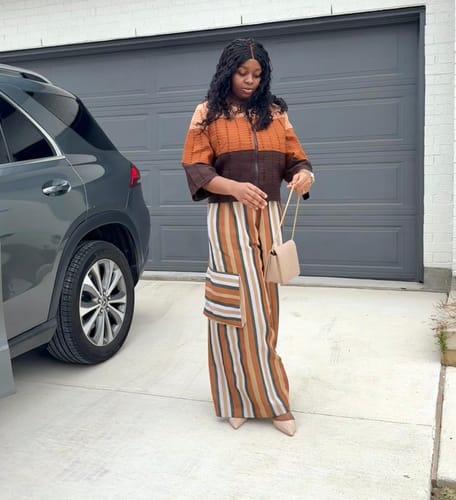Customer photo review of Ariyíké Statement  Pant