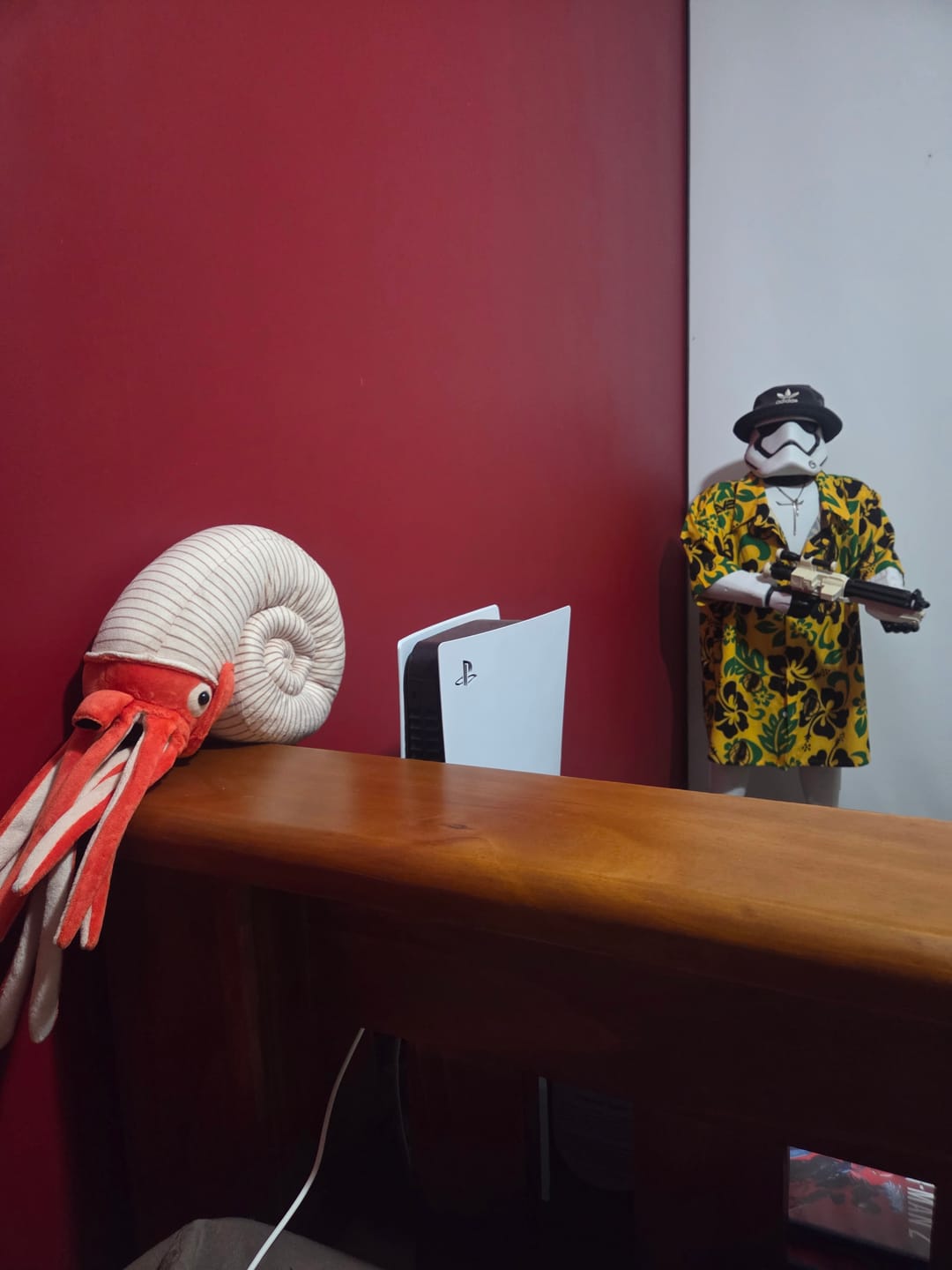 Customer photo review of Ammonite Soft Stuffed Plush Toy