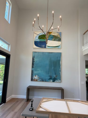 Customer review photo for Colorful Painting #CA221