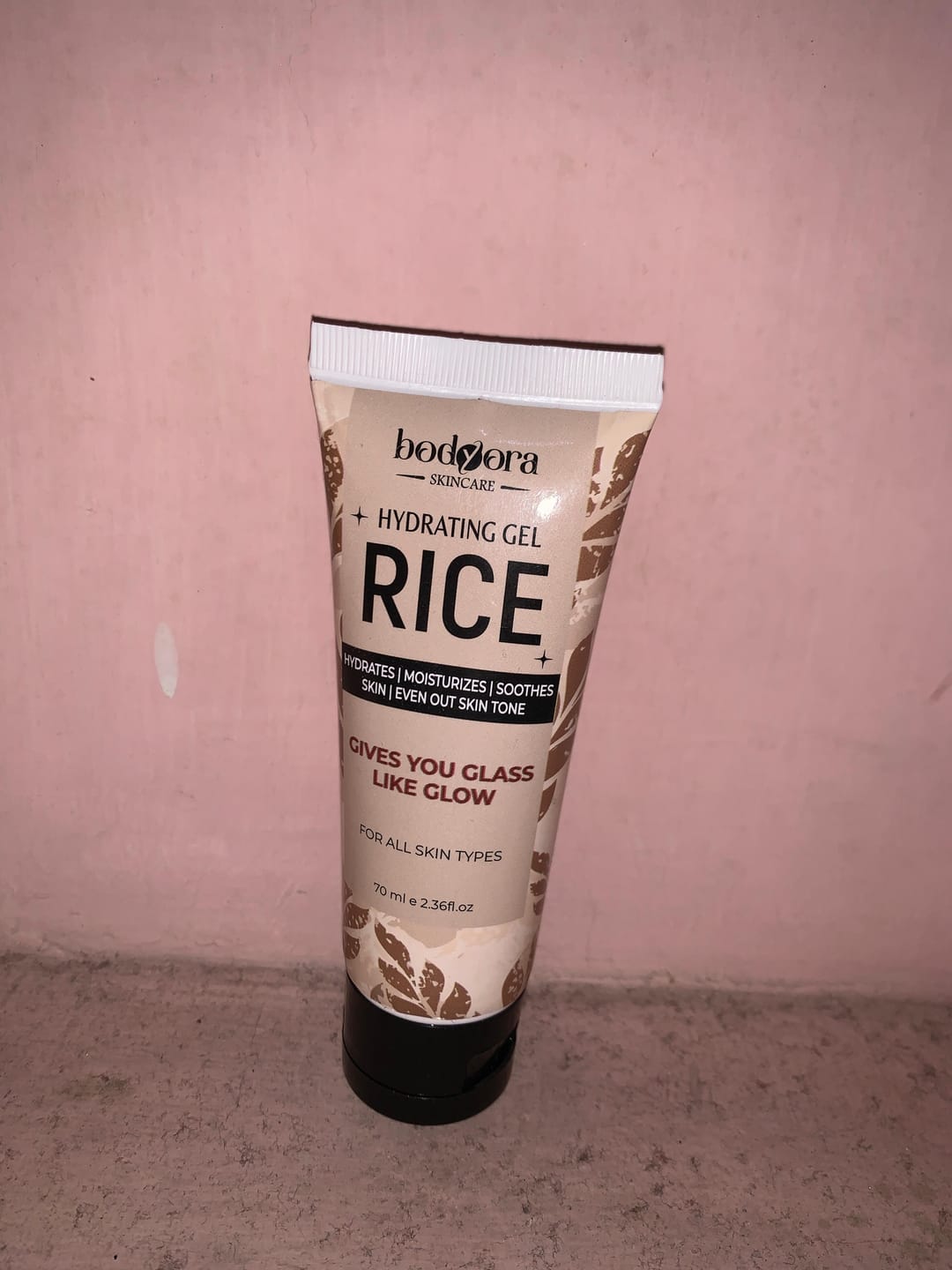 Customer photo review of Rice Hydrating Gel
