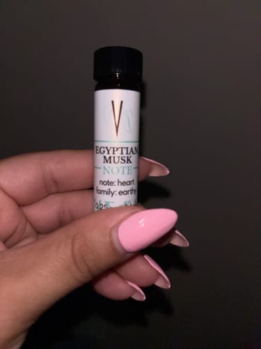 Customer photo review of Egyptian Musk Fragrance Note