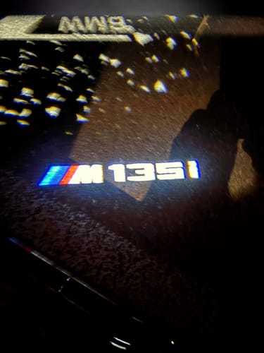 Customer photo review of BMW M LITE DOOR LIGHTS