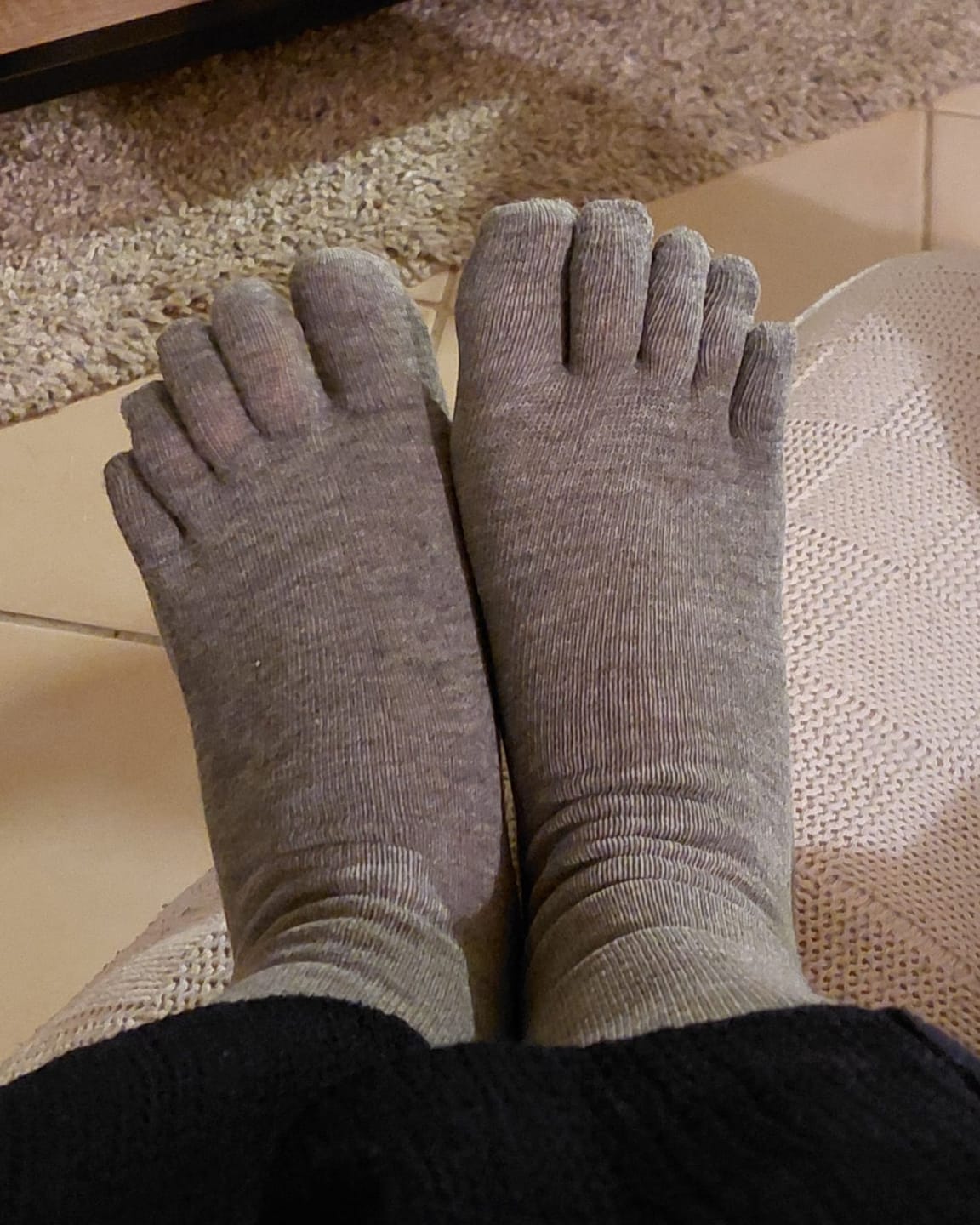 Customer photo review of Chaussettes à Orteils Sans Couture - 5 Paires