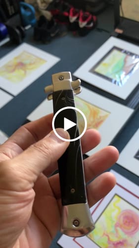 Customer video review of Classic Gentleman Italian Stiletto OTF