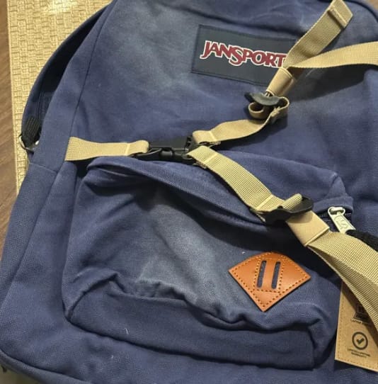 Customer photo review of Andrew Garfield School Bag The Amazing Spider-Man