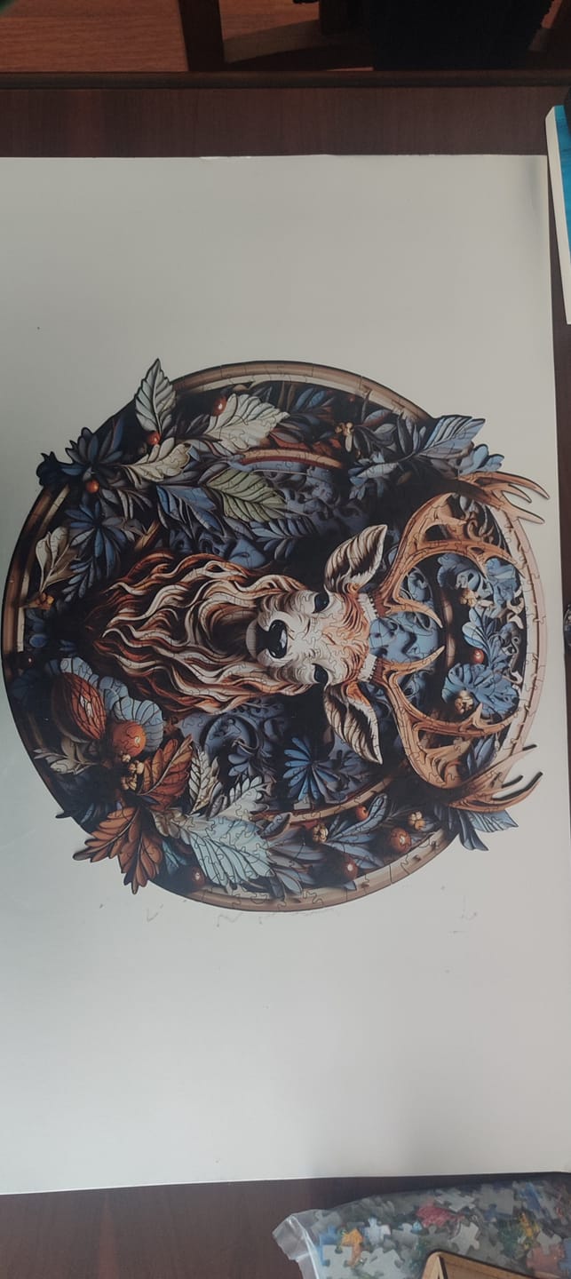 Customer photo review of Geyik V2 - Ahşap Puzzle