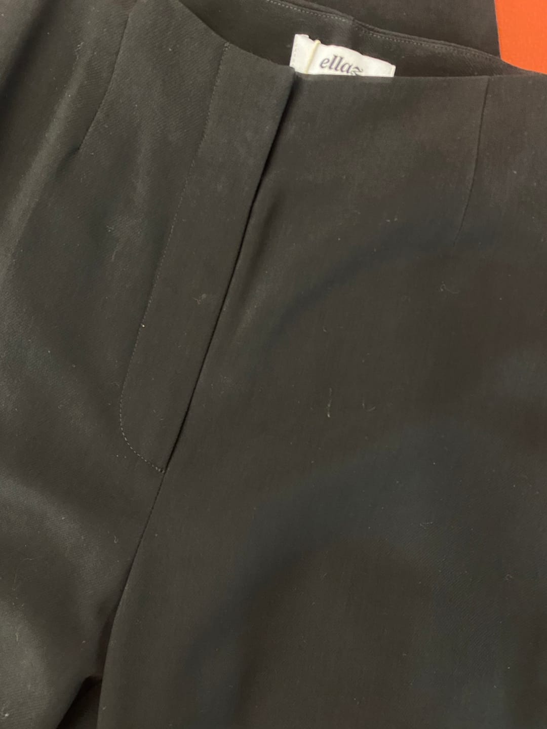 Customer photo review of Pantalones de Vestir Sin Pretina Tailored