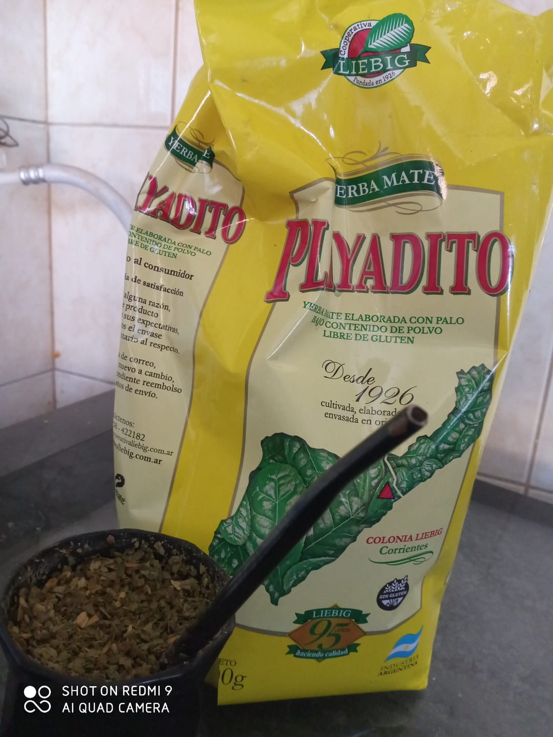 Customer photo review of Yerba Mate Playadito 1Kg