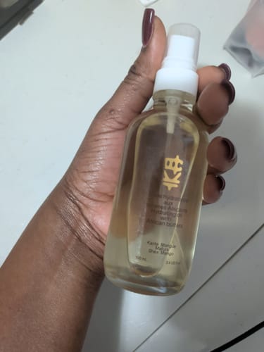 Customer photo review of Huile corporelle + beurre corporel + exfoliant - (Trio Super hydratation)