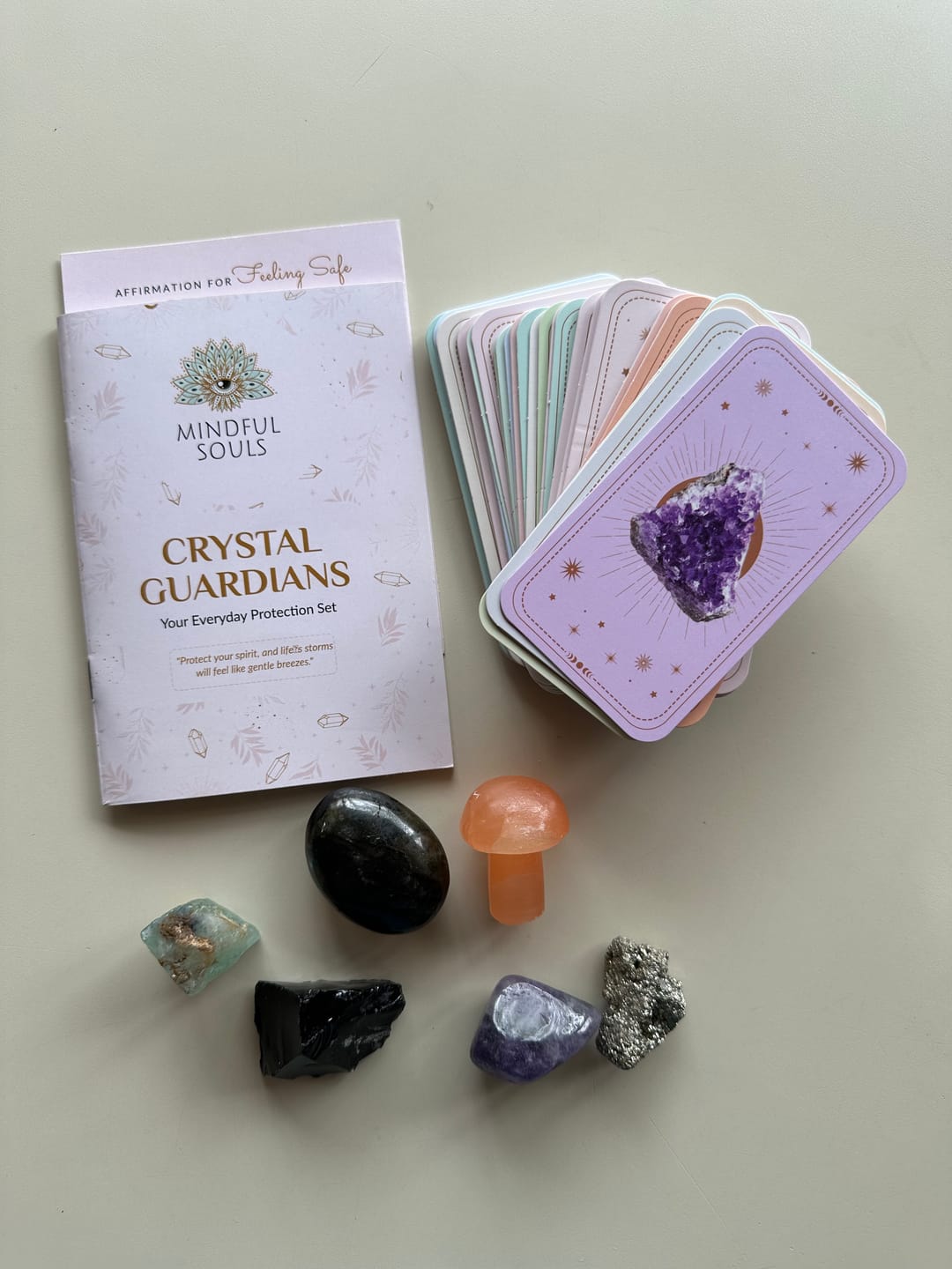 Customer photo review of Crystal Subscription Box