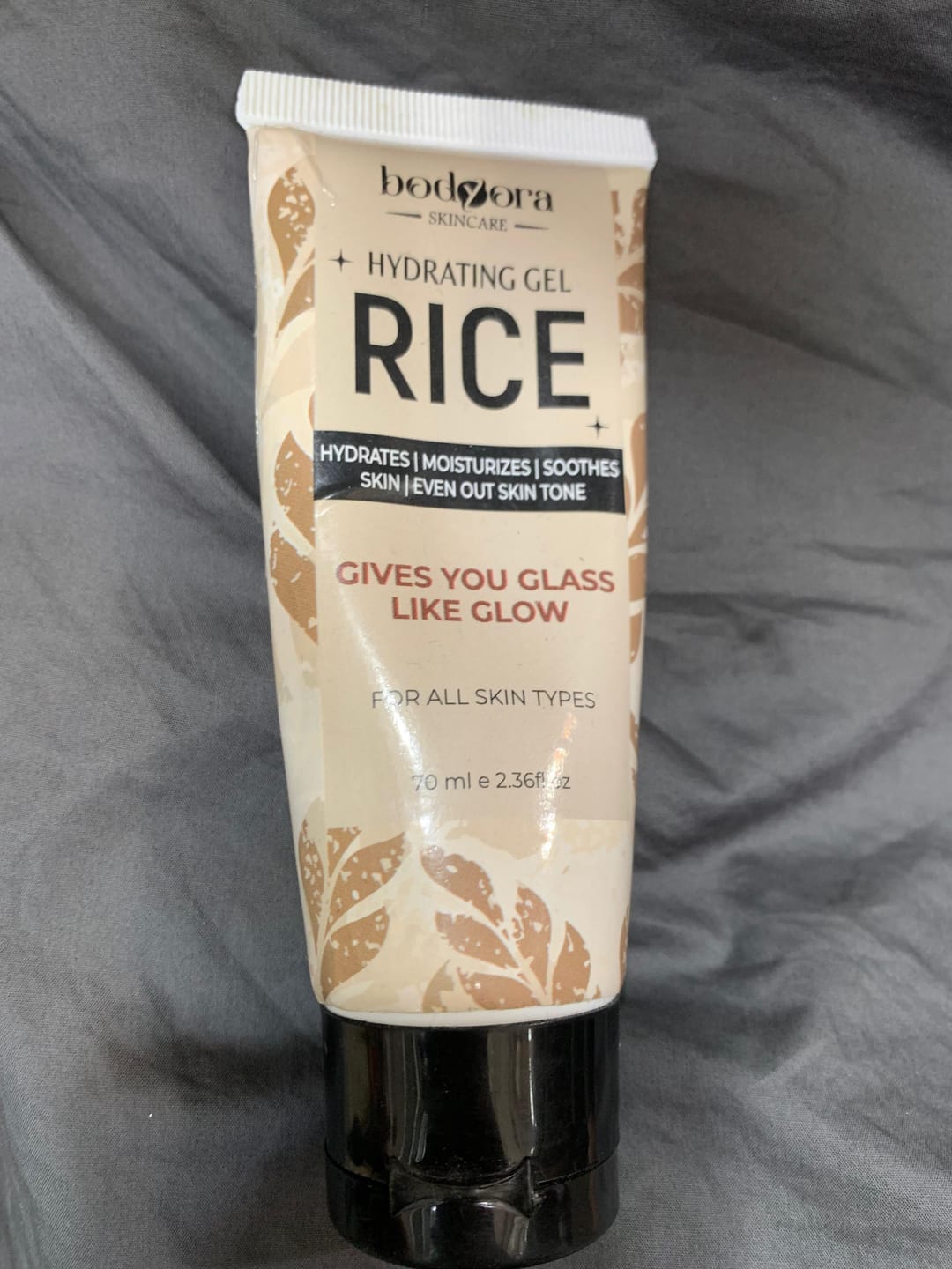 Customer photo review of Rice Hydrating Gel