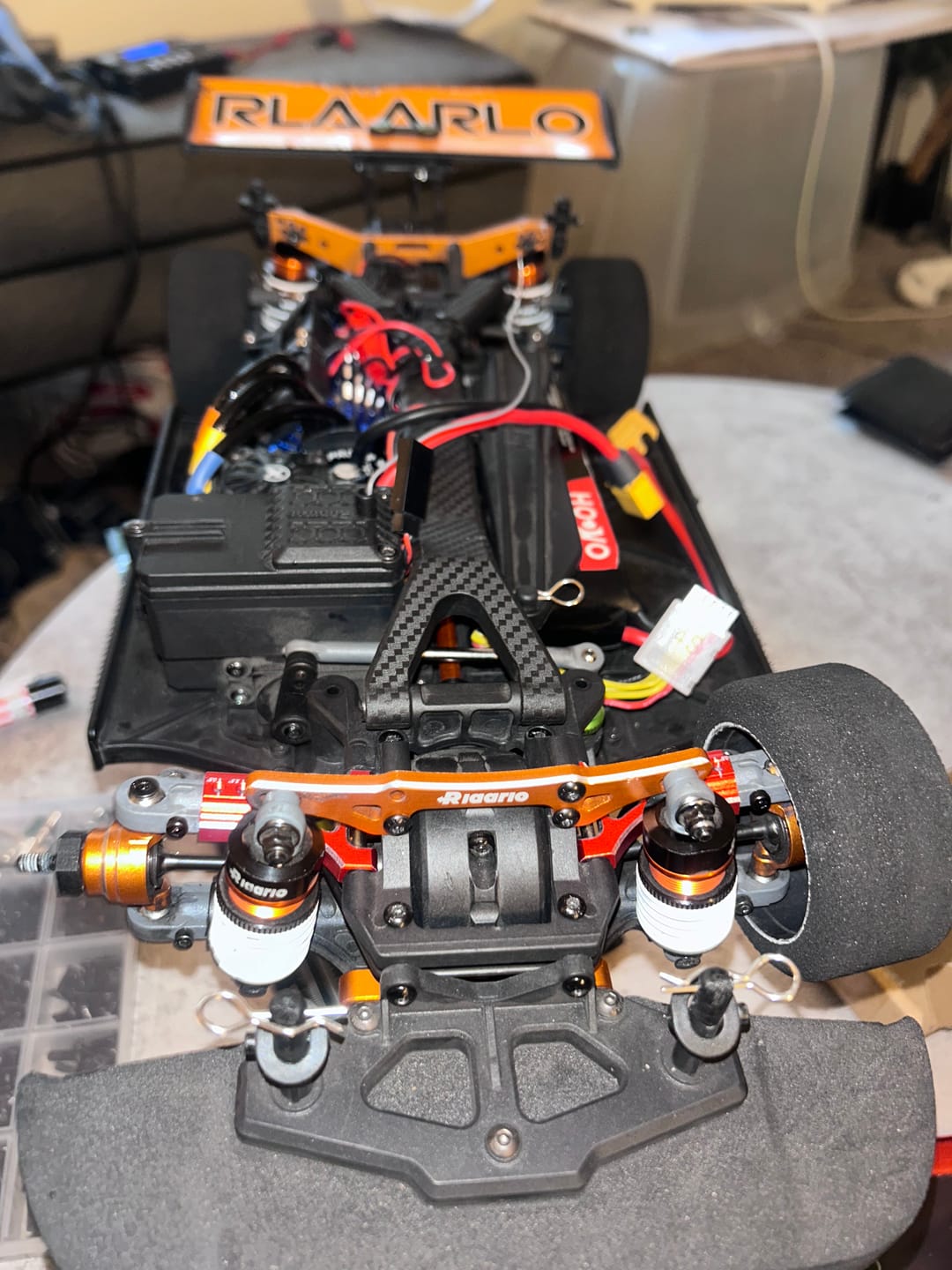 Customer photo review of Rear Steering Hub Set For 1/10 Scale On-Road Cars
