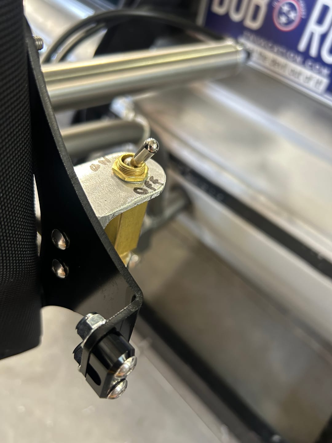 Customer photo review of Motion Raceworks Parachute Cable Holder 14-00007