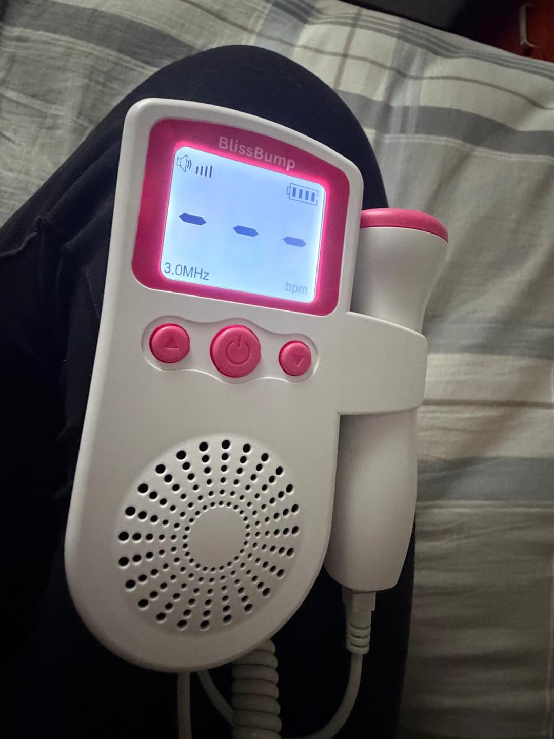 Customer photo review of BabyEcho Doppler™