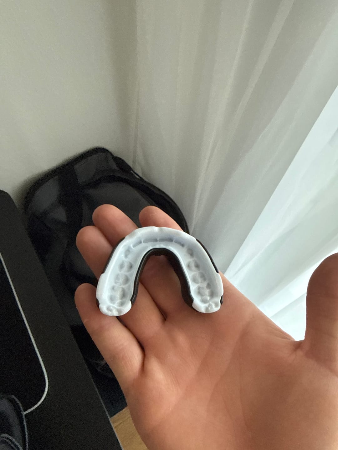 Customer photo review of ImpactShield Premium Mundschutz